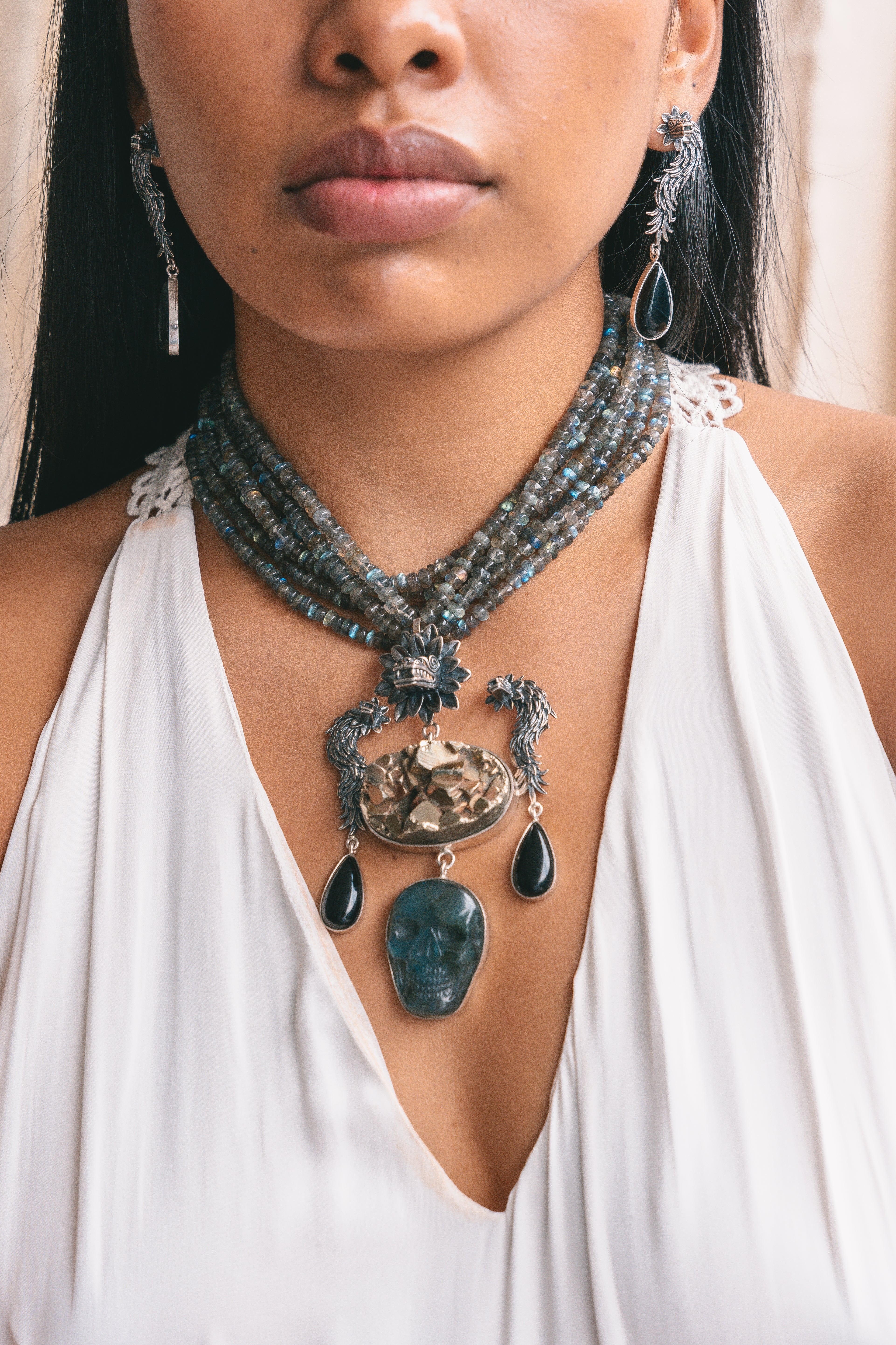 Collar Serpiente Emplumada