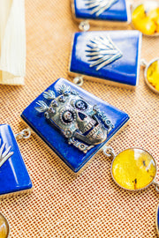 Collar Espíritu del Maíz Azul