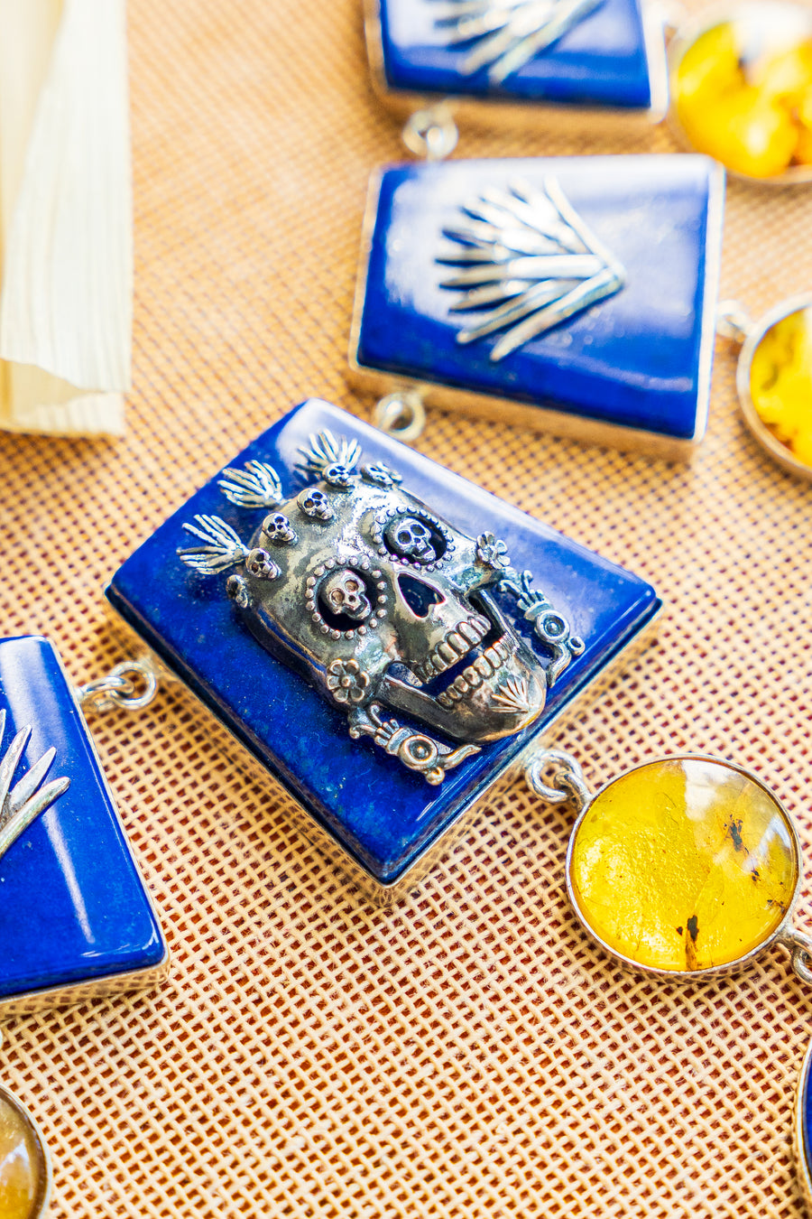 Collar Espíritu del Maíz Azul