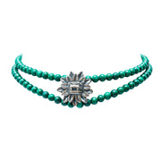 Choker Quetzalcóatl Malaquita