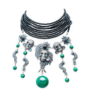 Collar Recorrido de Plumas