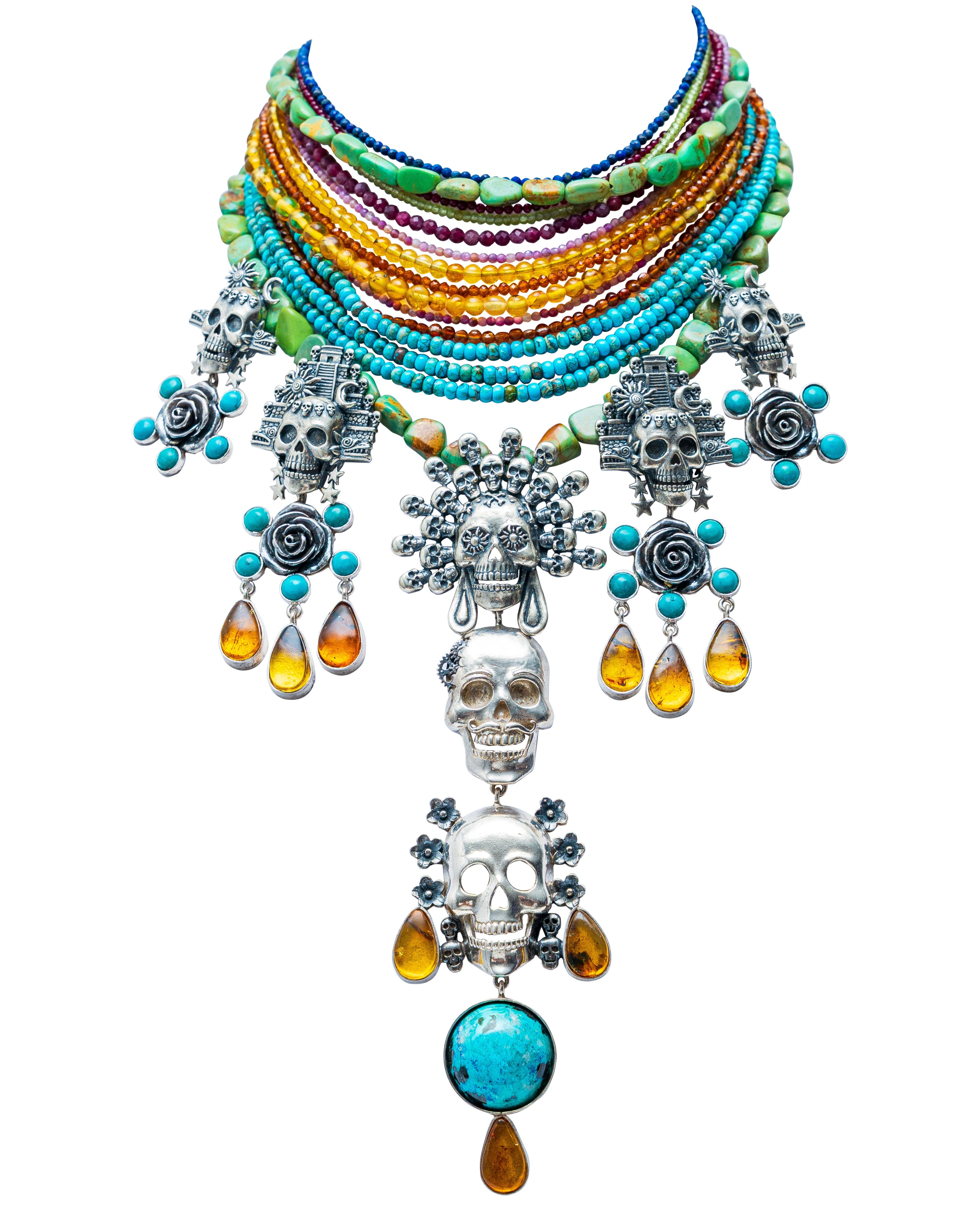 Collar Ofrenda en Turquesa