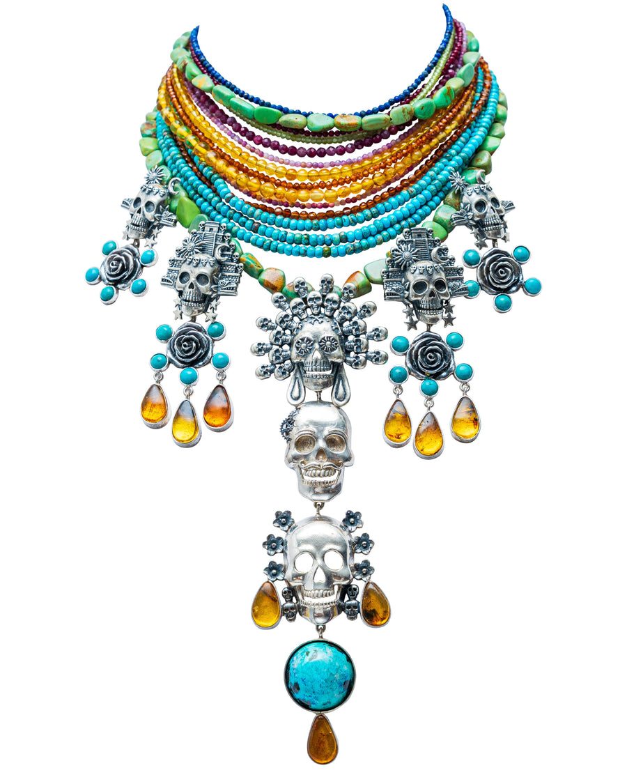 Collar Ofrenda en Turquesa