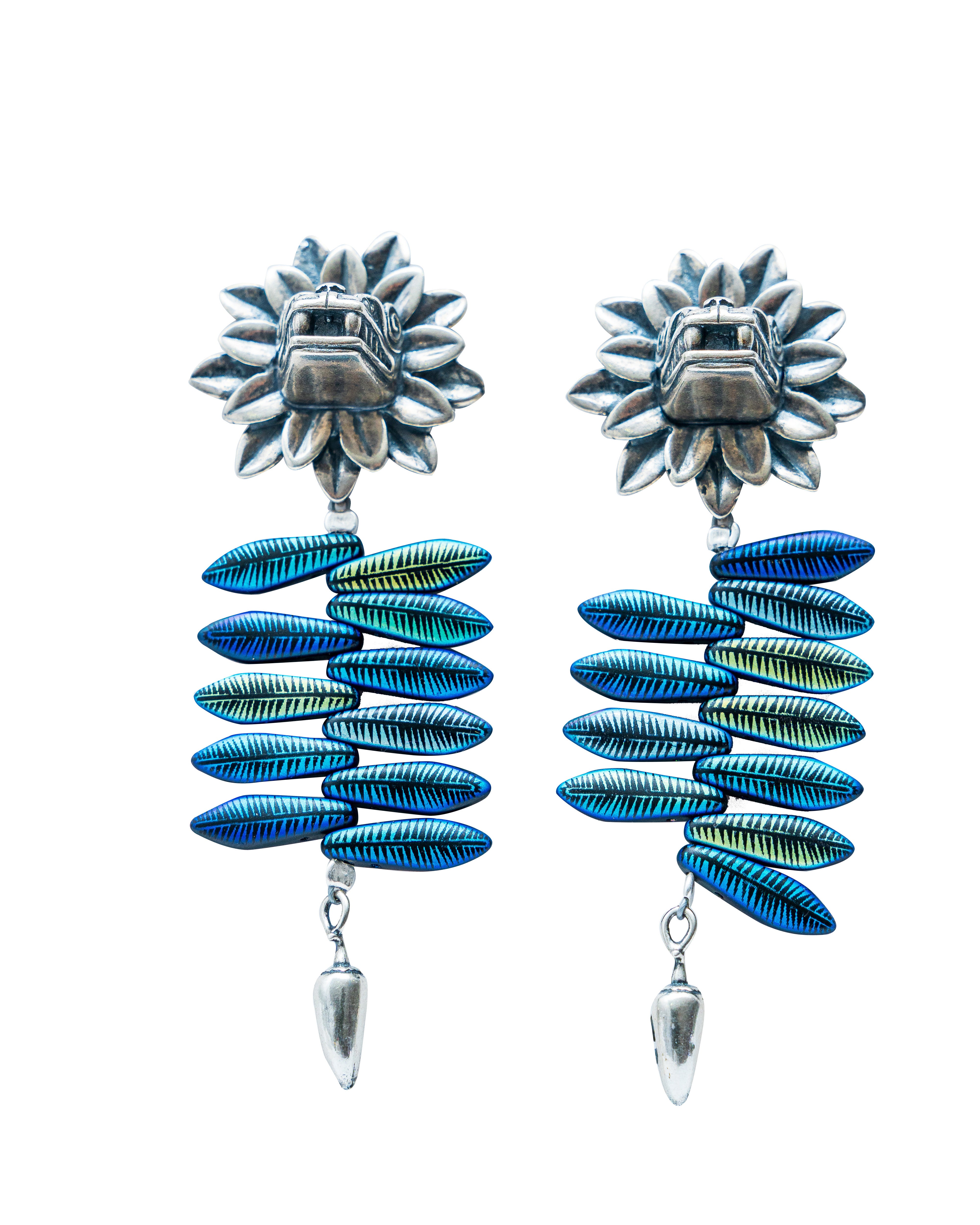 Aretes Plumas de Quetzalcóatl