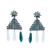 Aretes Plumas del Viento