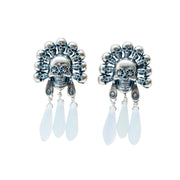 Aretes Calaverita de Luz