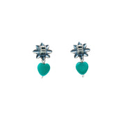 Aretes Corazón de Quetzalcóatl