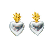 Aretes Mi corazón es Fuego