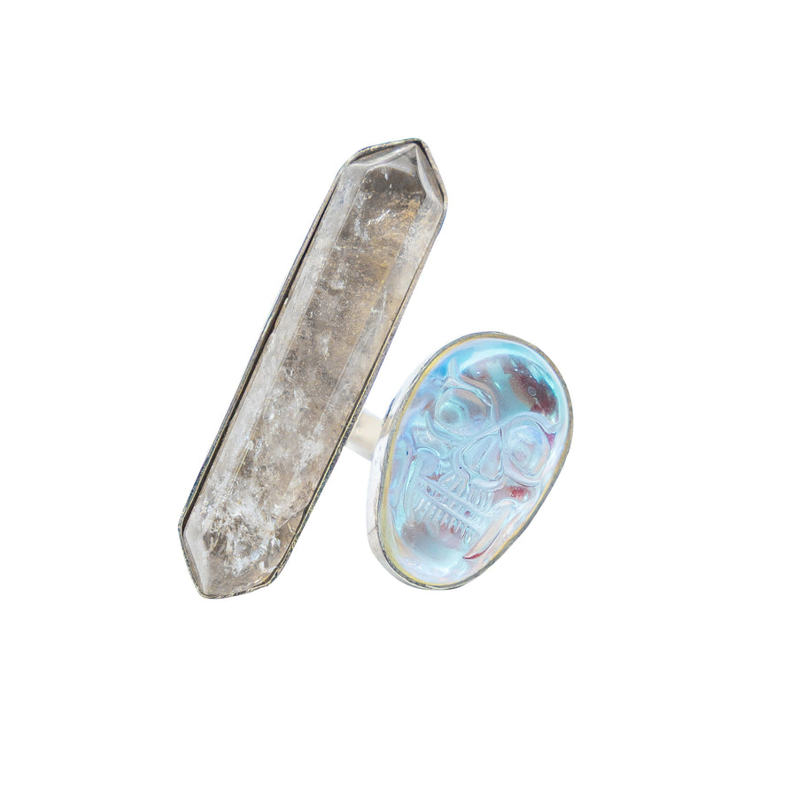 Anillo Metztli Plateado