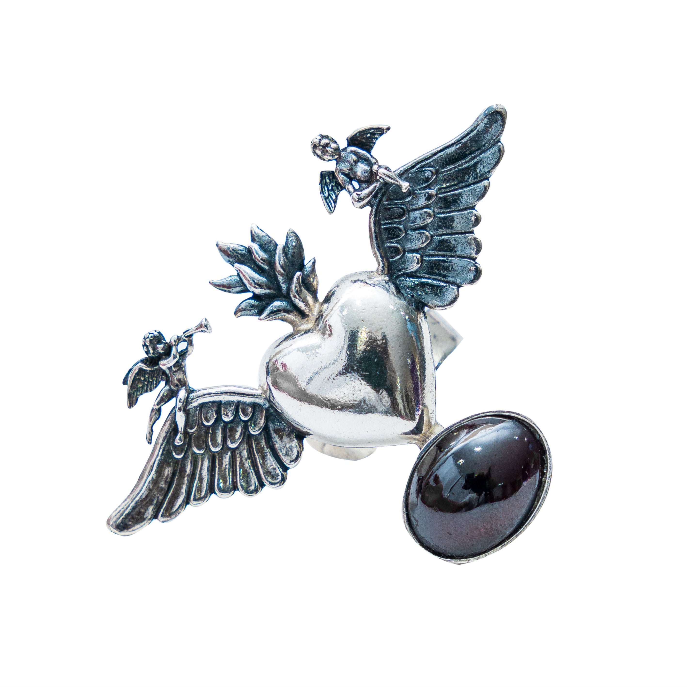 Anillo Corazón de Cacao