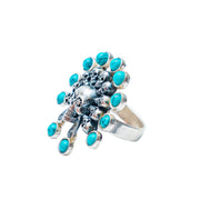 Anillo Tzompantli Turquesa