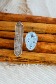 Anillo Metztli Plateado