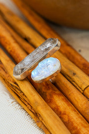 Anillo Metztli Plateado