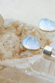Aretes Metztli Plateado