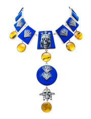 Collar Espíritu del Maíz Azul