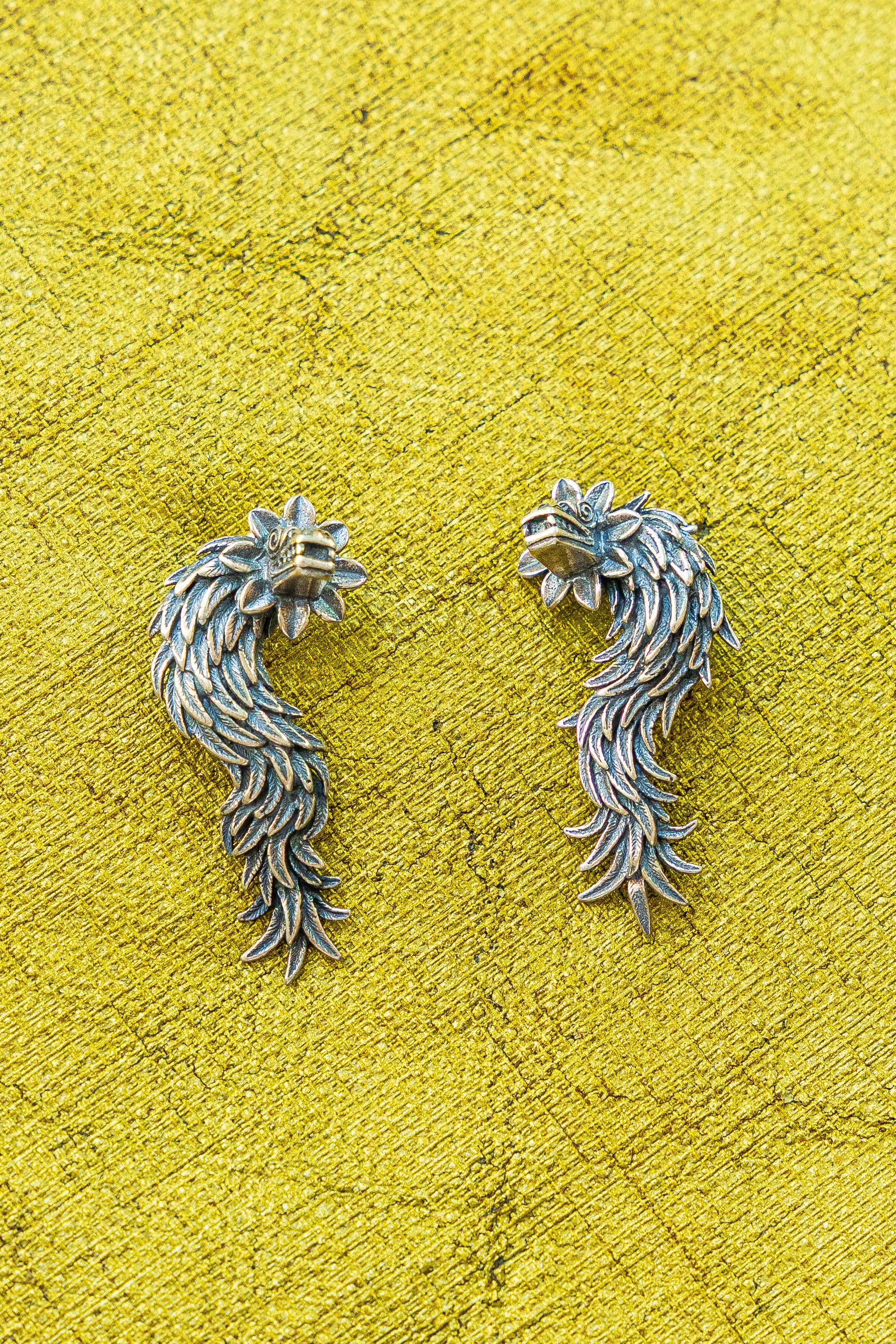 Aretes Quetzalcóatl