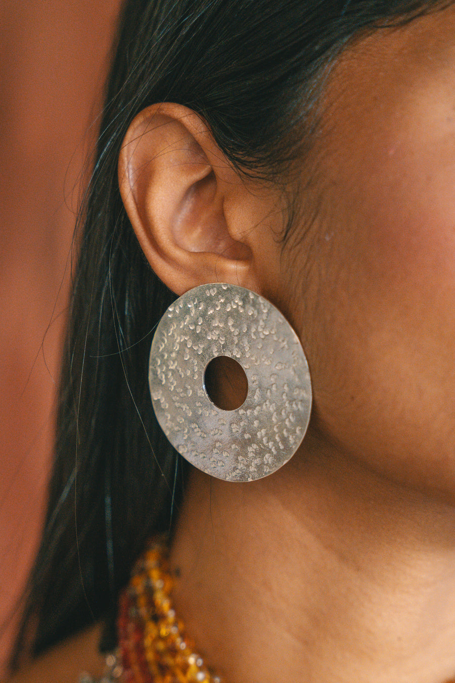 Aretes Lágrimas de Cempasúchil