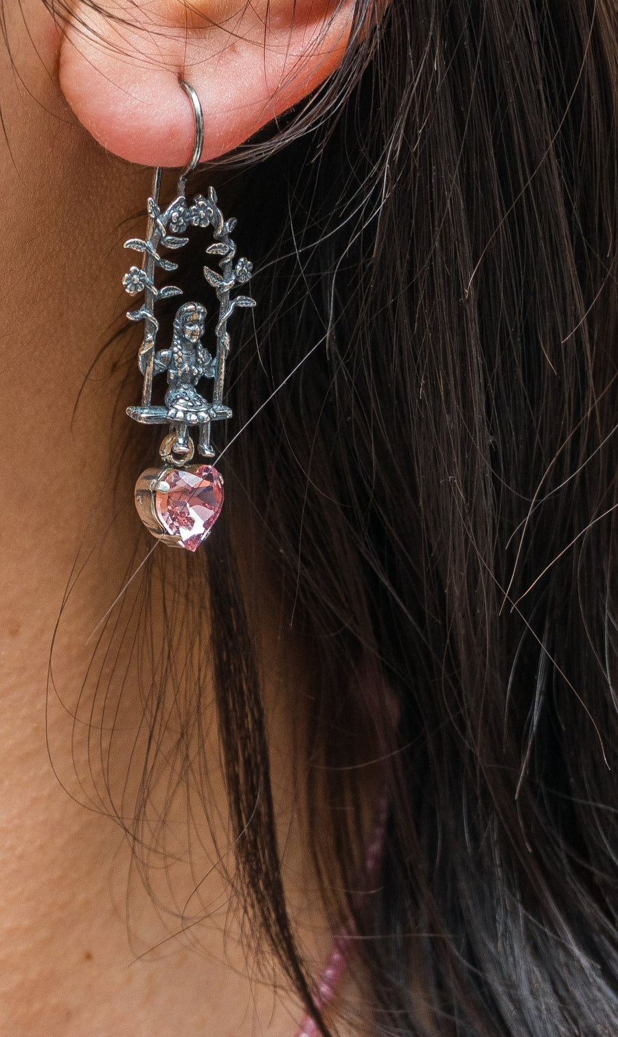 Aretes Mi Cielo Rosa