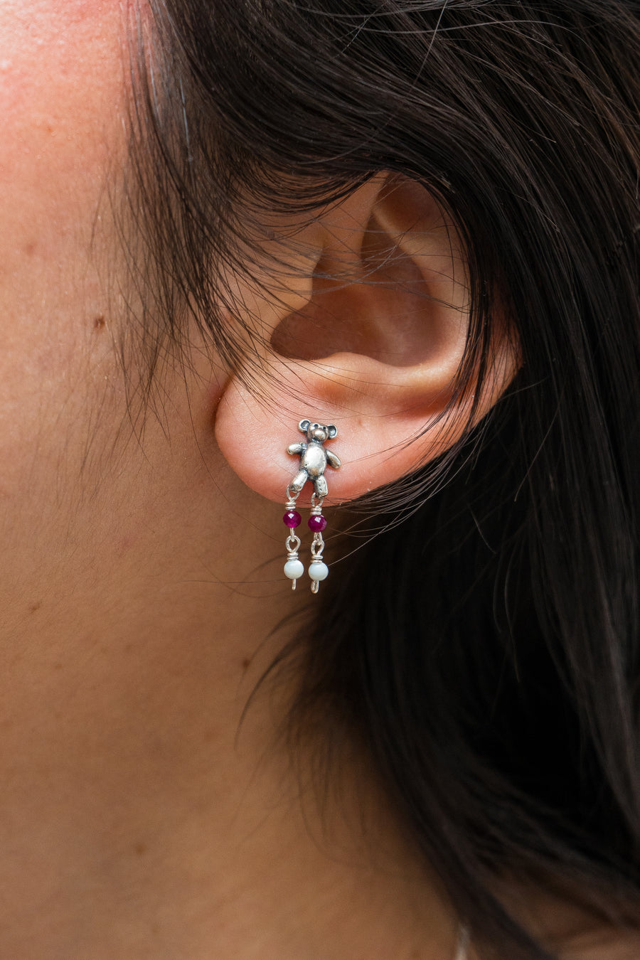 Aretes Osito de Mami