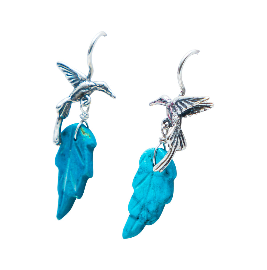 Aretes Alas de Turquesa