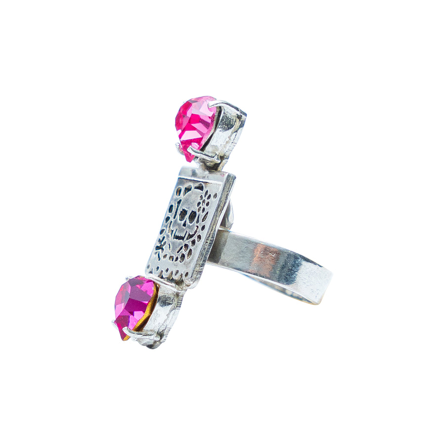 Anillo Calaverita Rosa