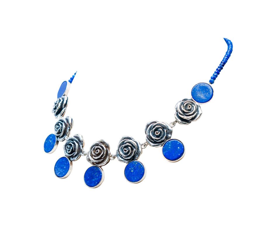 Gargantilla Rosas Azules