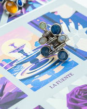 Anillo Fuente de Cianita