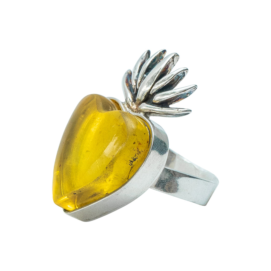 Anillo Ámbar Agave