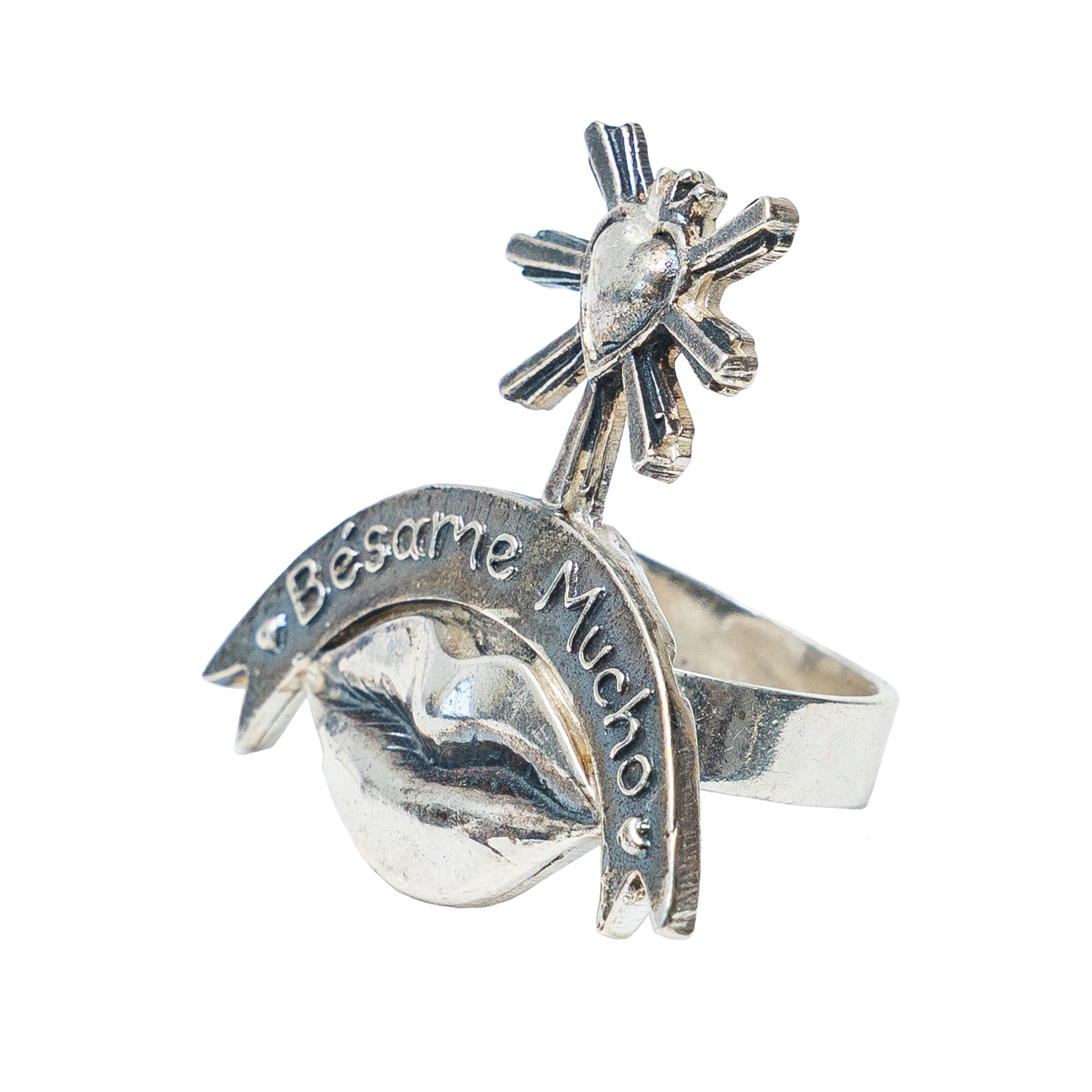 Anillo Bésame Mucho Corazón