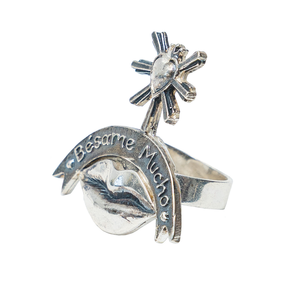 Anillo Bésame Mucho Corazón