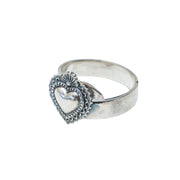 Anillo Corazón Bordado Mini