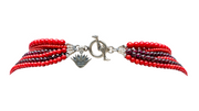 Collar Corazón de Fuego