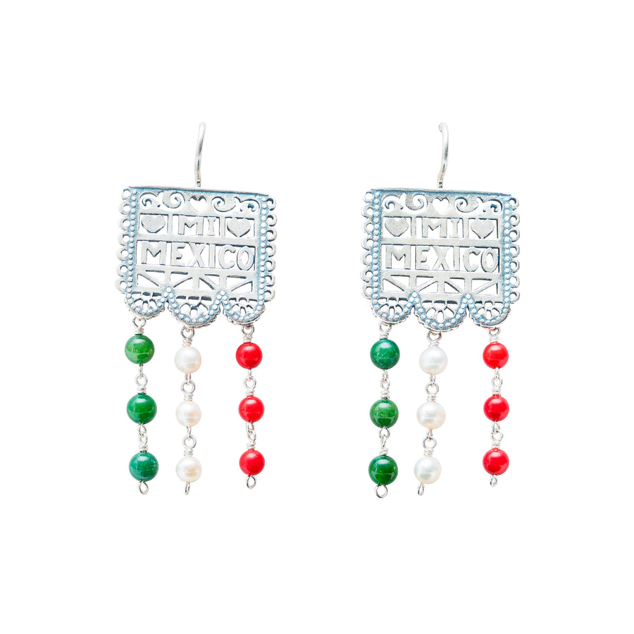 Aretes orgullo Mexicano