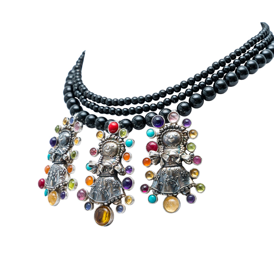 Collar Muñecas Lele Multicolor