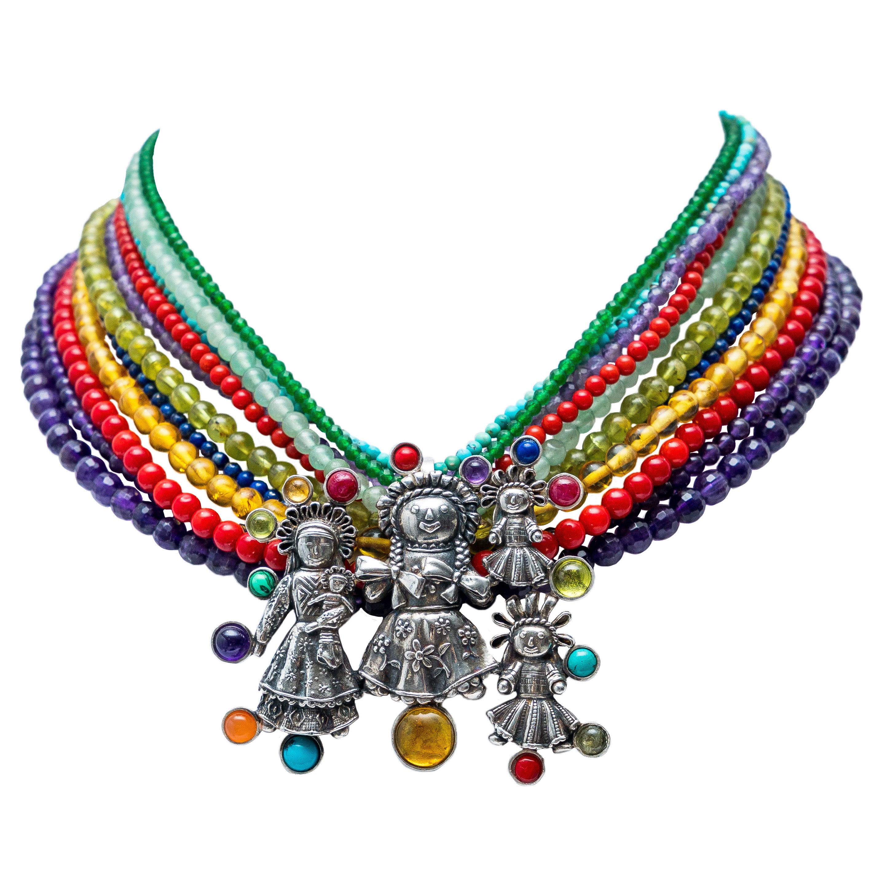 Collar Abrazo de colores