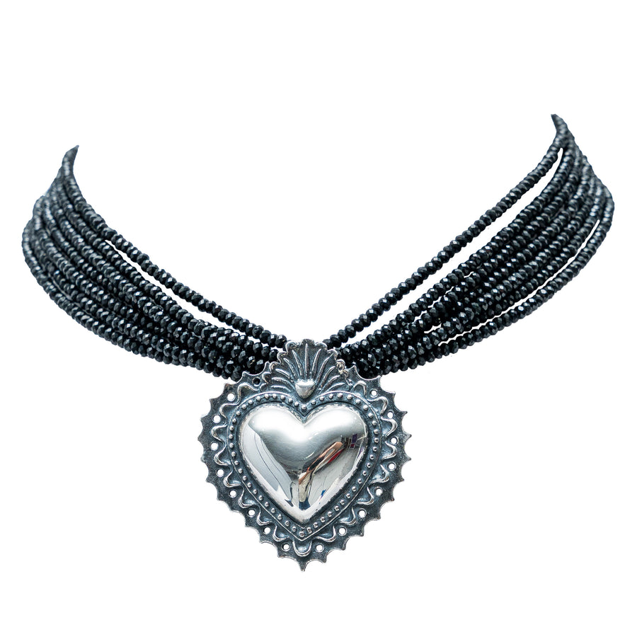 Collar Corazón de fiesta