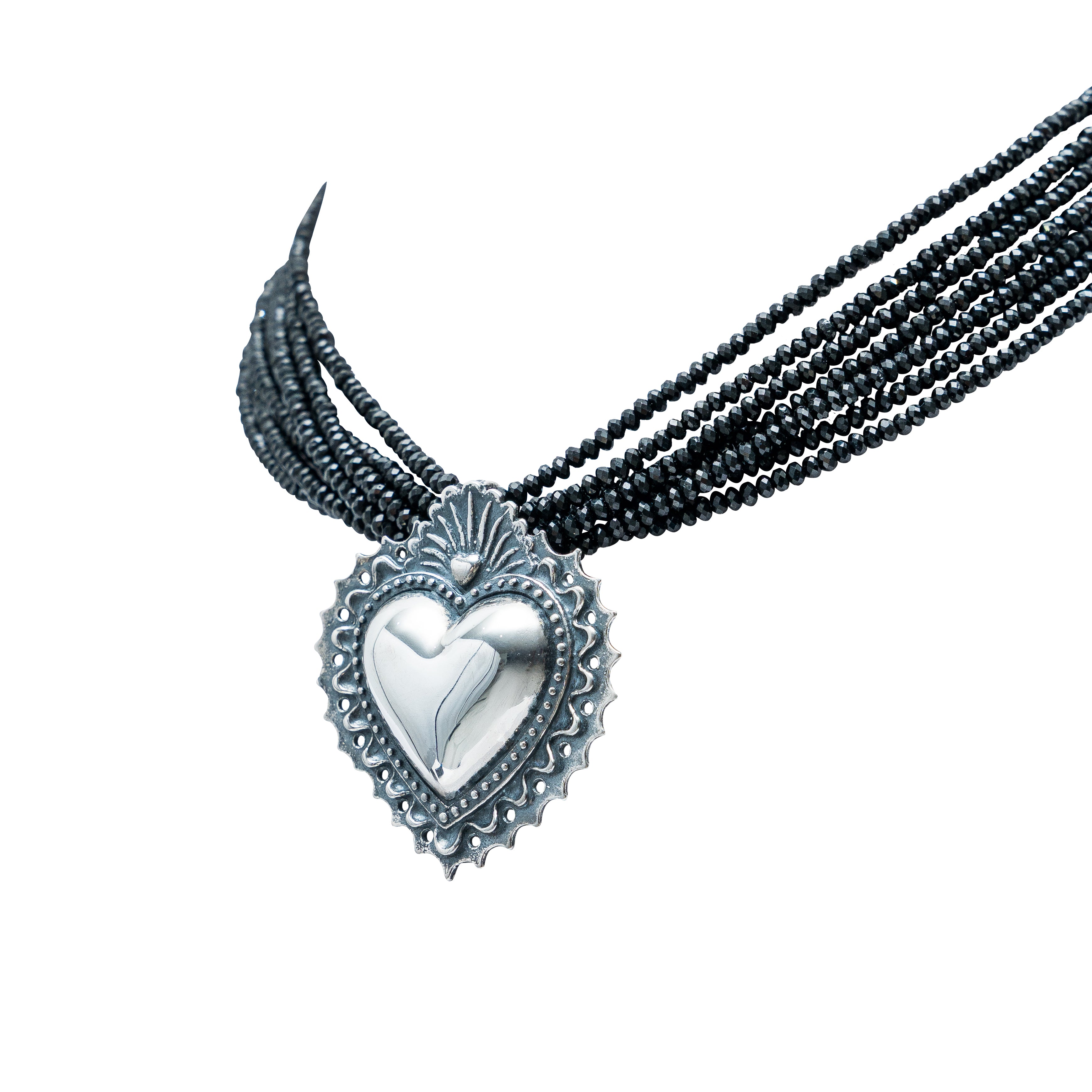 Collar Corazón de fiesta