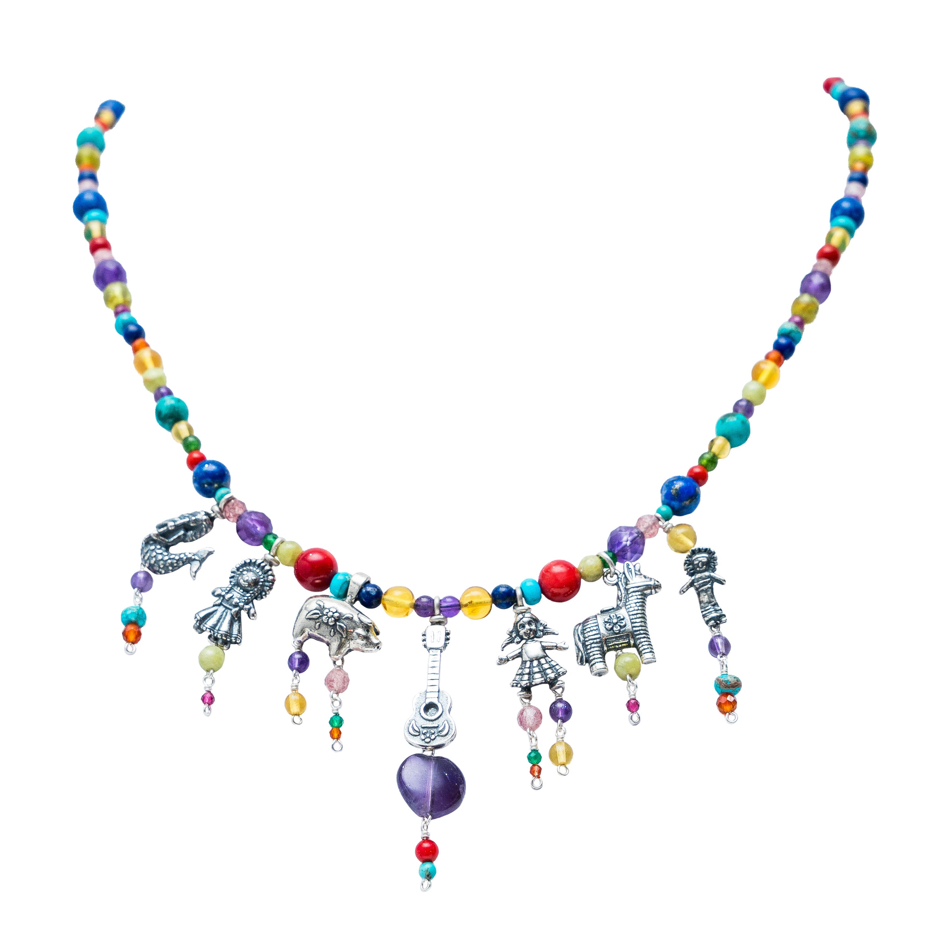 Collar Juguetes de colores