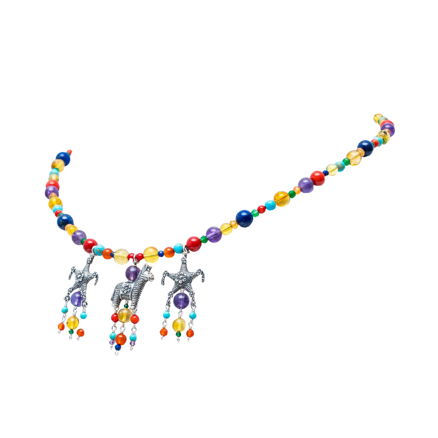 Collar Fiesta con piñatas