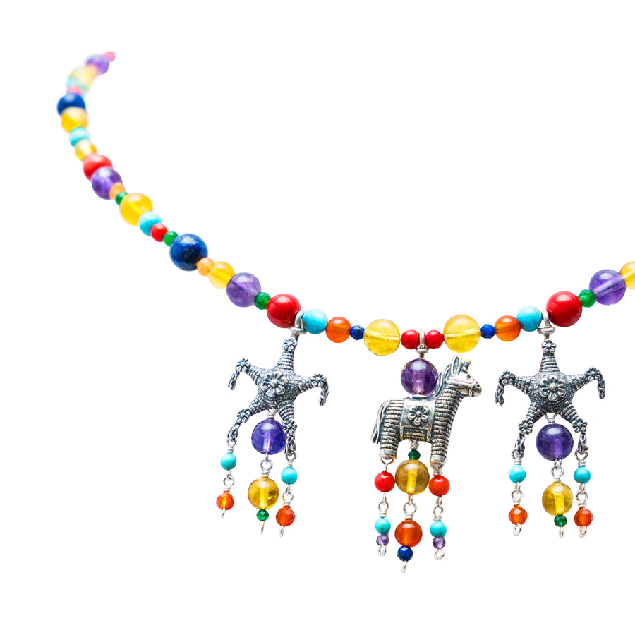 Collar Fiesta con piñatas