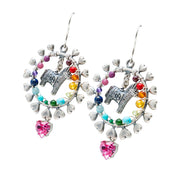 Aretes Ronda de Colores