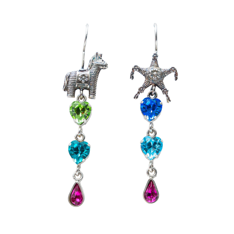 Aretes Fiesta del Corazón