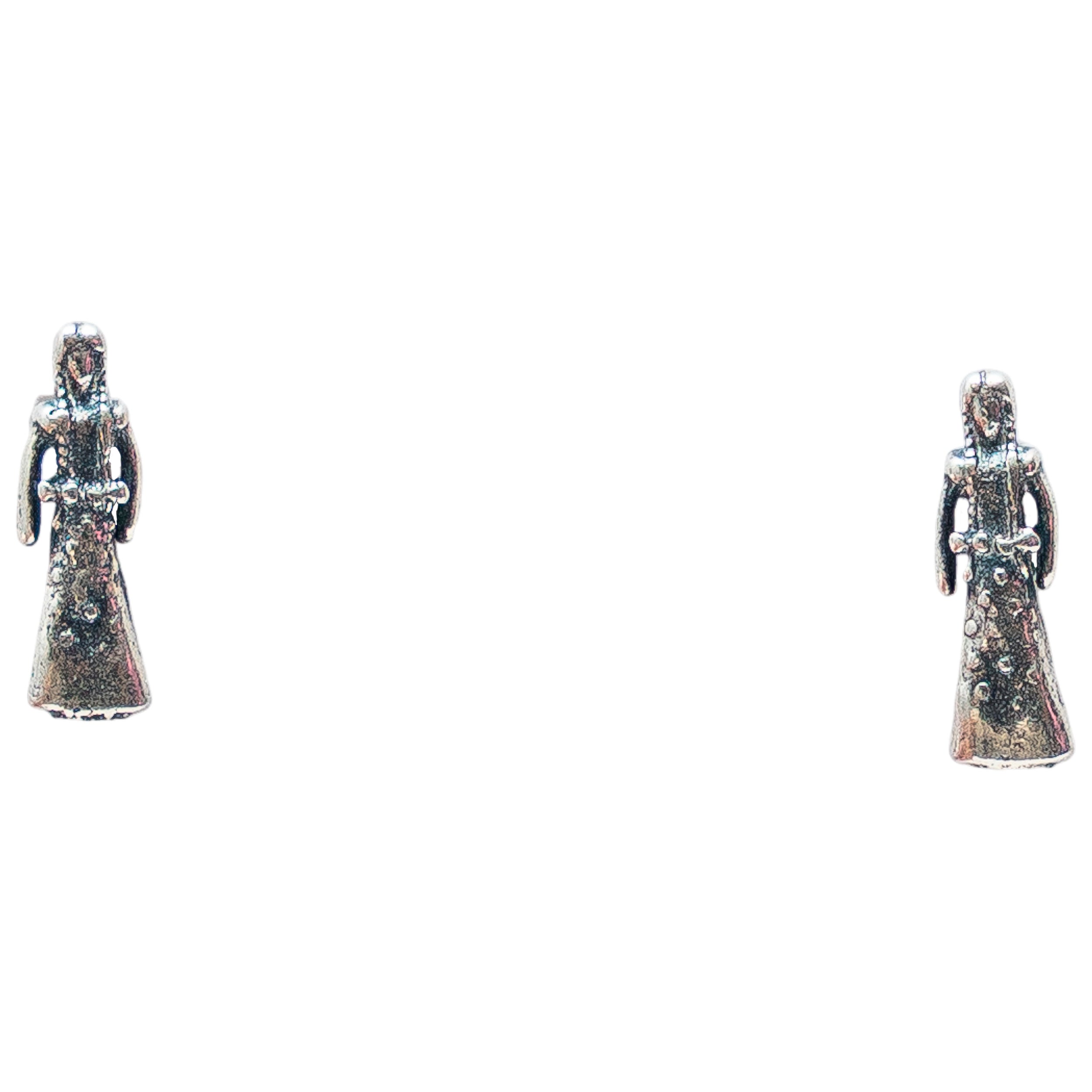 Aretes Muñequita de plata