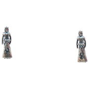 Aretes Muñequita de plata