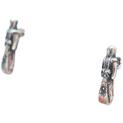Aretes Muñequita de plata