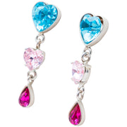 Aretes Amor a tres tiempos