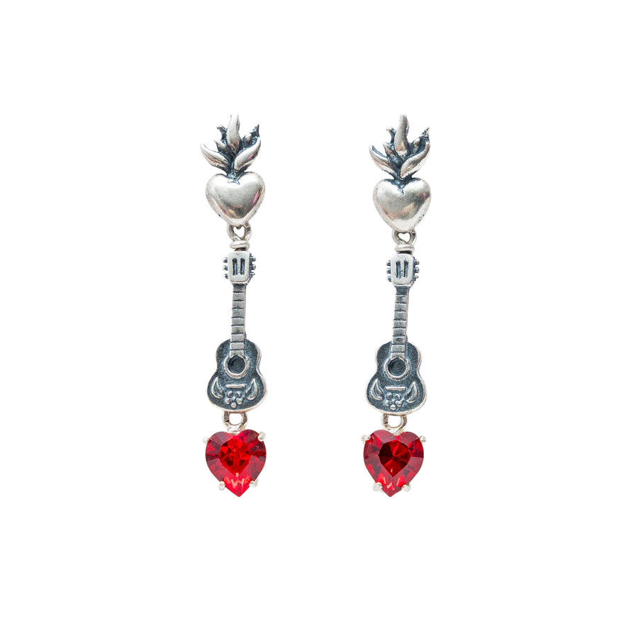 Aretes Serenata del corazón