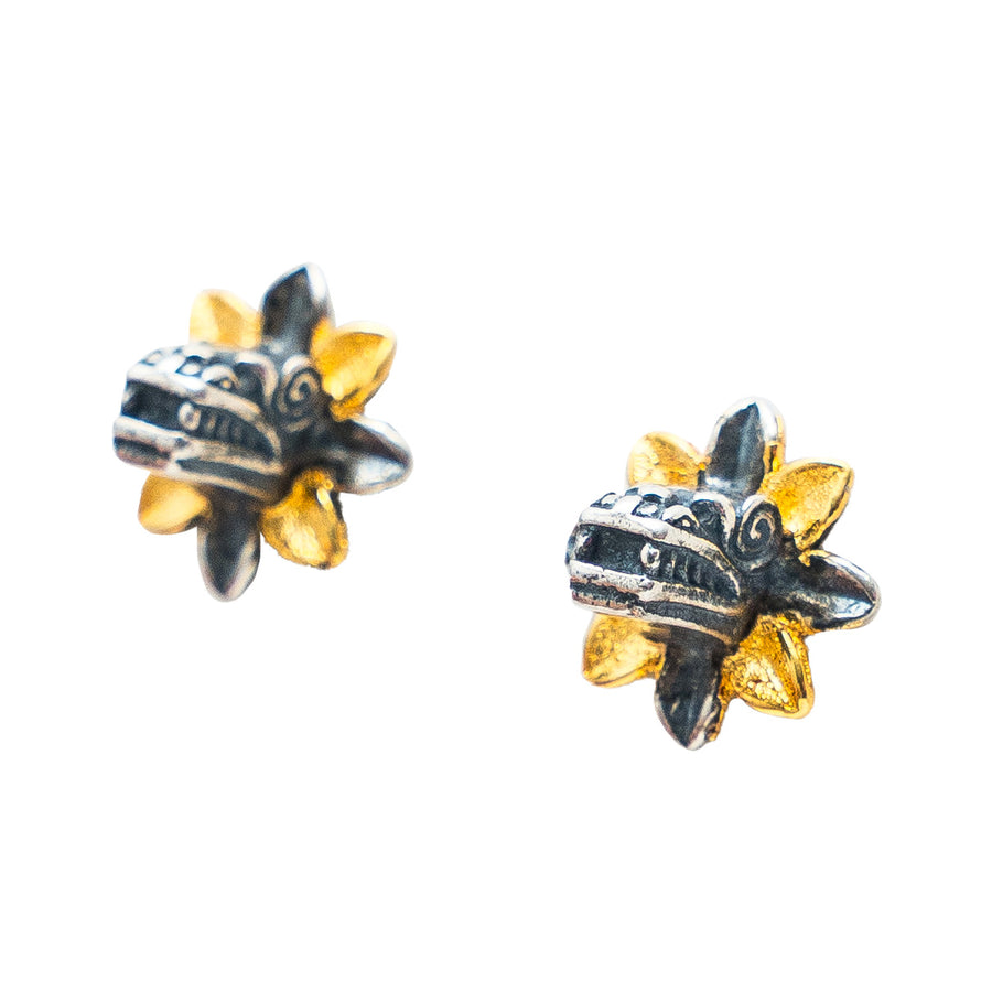 Aretes Kukulcán Flor de Viento
