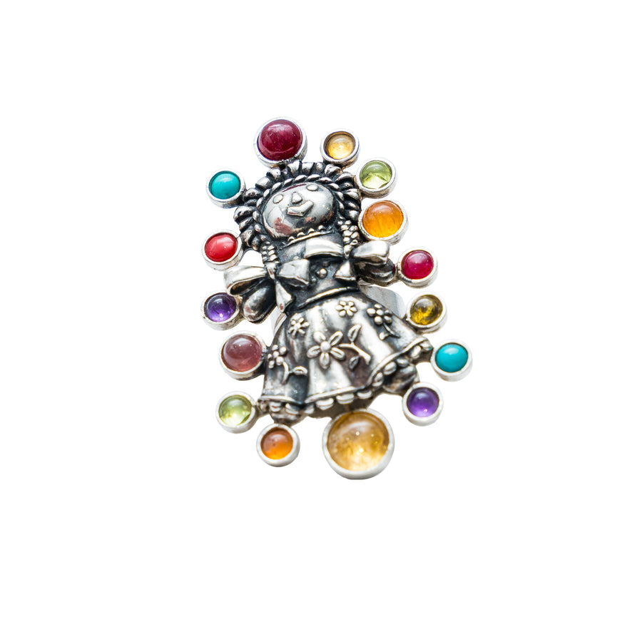 Anillo Muñequita de Colores
