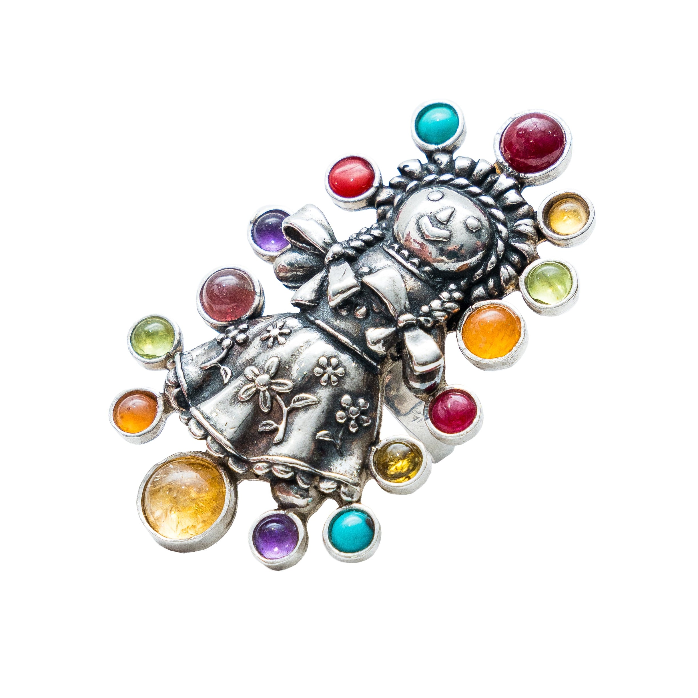 Anillo Muñequita de Colores